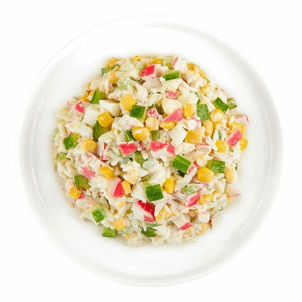 Салат с крабовыми палочками Шеф Перекрёсток, 200г