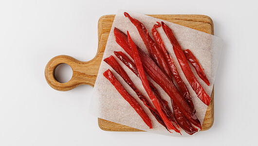 Кета соломка солено-сушеная