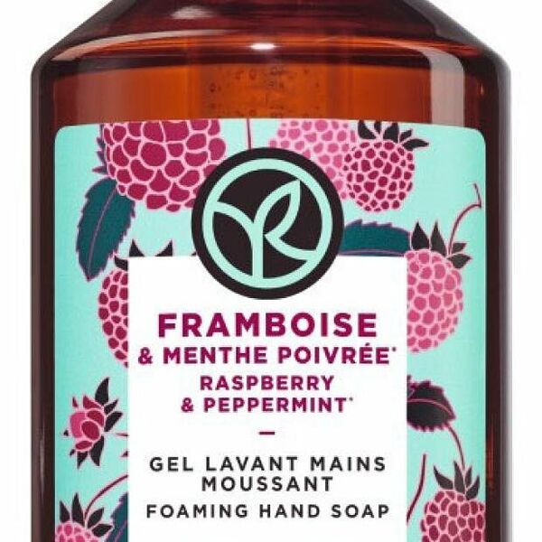 Жидкое мыло для рук Yves Rocher Малина и мята