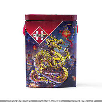 Чай Hilltop мини-сумочка Чёрный листовой дизайн в ассортименте 30г