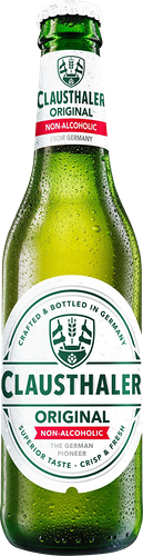 Пиво безалкогольное Clausthaler Classic светлое пастеризованное, 330мл