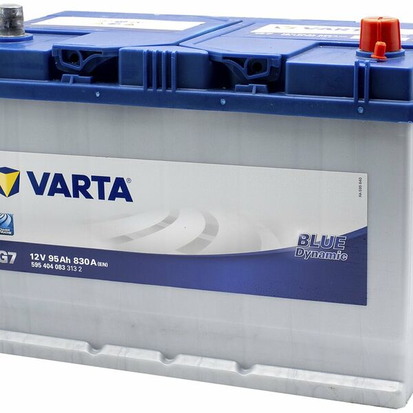 Аккумулятор VARTA Asia Blue Dynamic (G7) 95 Ач 830 А обратная полярность
