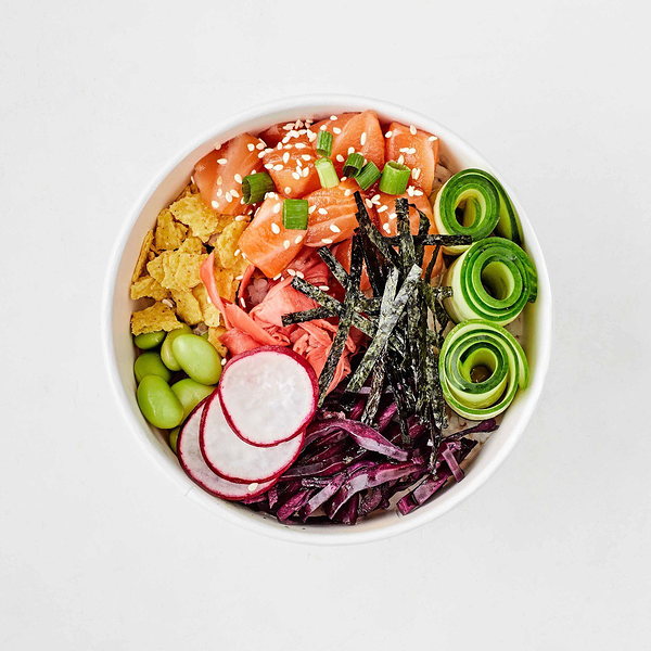 Поке с лососем большая порция