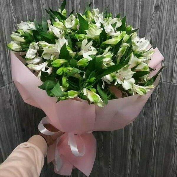 Букет альстромерия