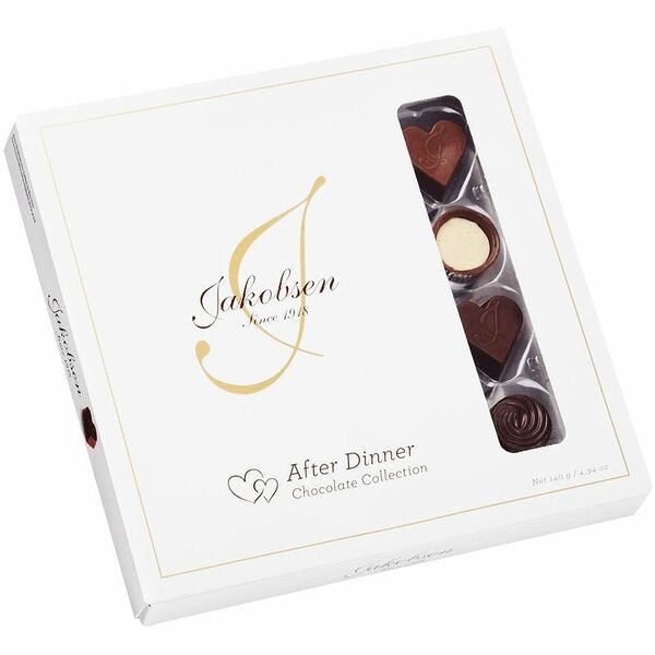 Конфеты Jakobsen After Dinner шоколадные с начинками, 140г