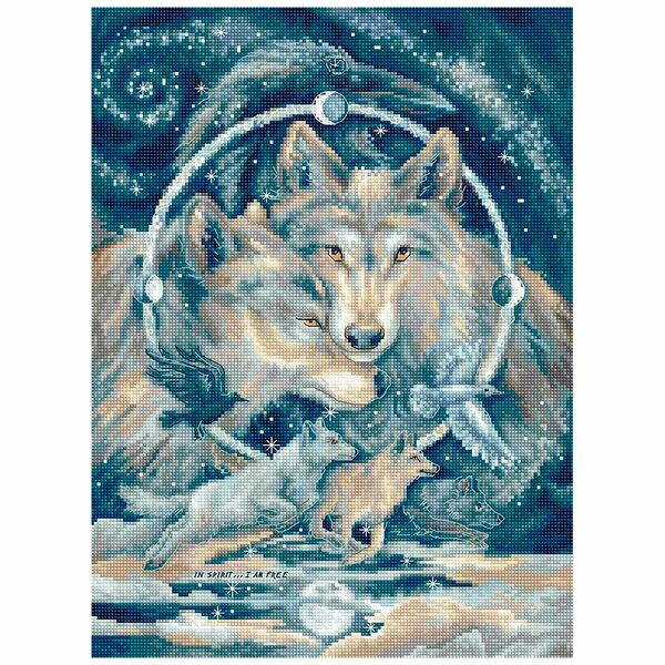 Leti955 Набор для вышивания LetiStitch 'В душе.Я свободен' 24*32см