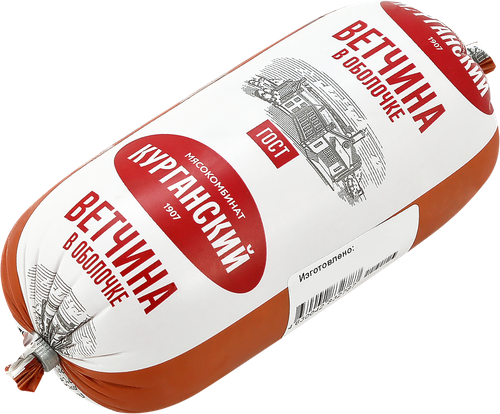 

Ветчина из свинины Курганский мясокомбинат МК, 500 г