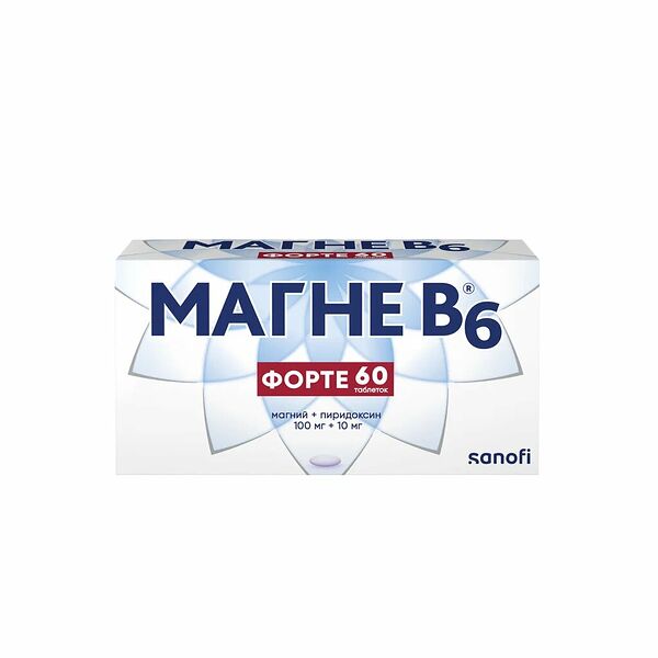 Магне B6 форте таблетки 60 шт