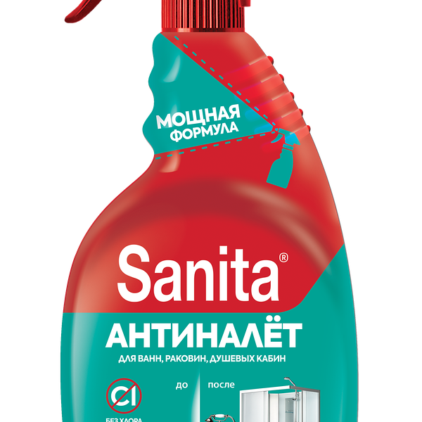 Средство чистящее Sanita Антиналет и Антиржавчина 500 мл