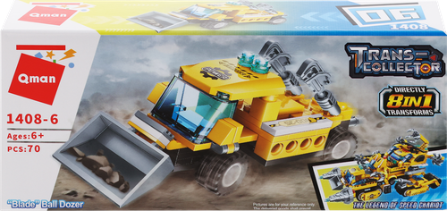 

Конструктор QMAN Транспорт, Арт. 1408