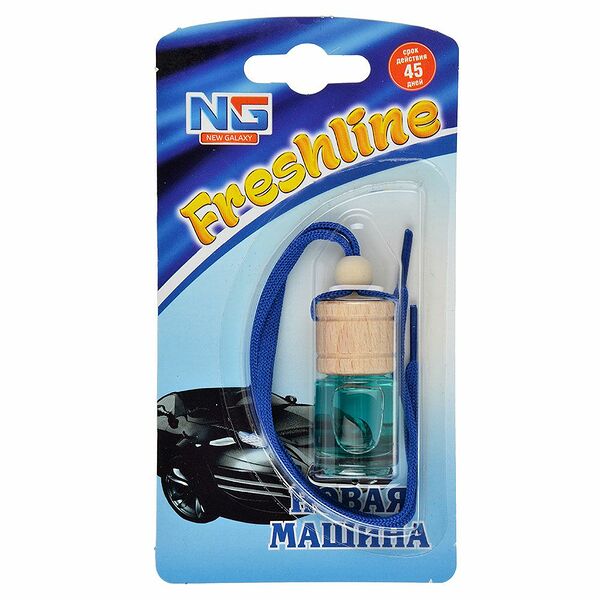 Ароматизатор New Galaxy Freshline Новая машина в машину подвесной 1 шт