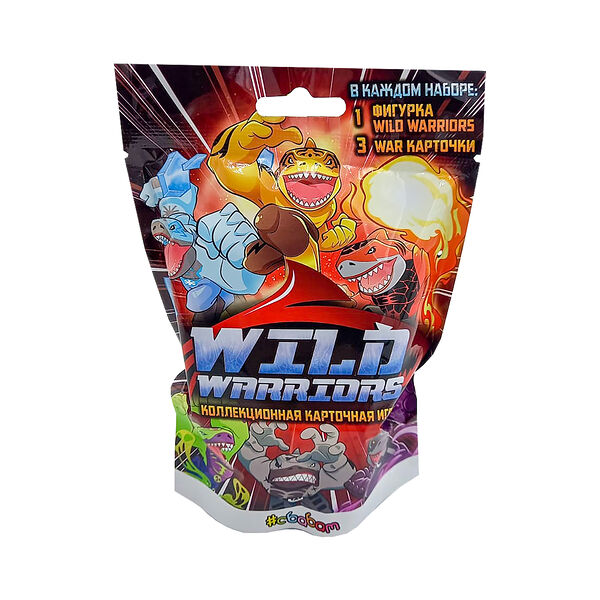 Фигурка-игрушка д/детей Дикие Воины 12 видов в ассорт Sbabam 78-CN23