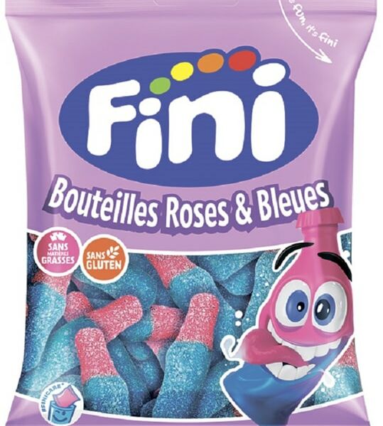 Мармелад Fini жевательный Бутылочка розово-голубая 90г