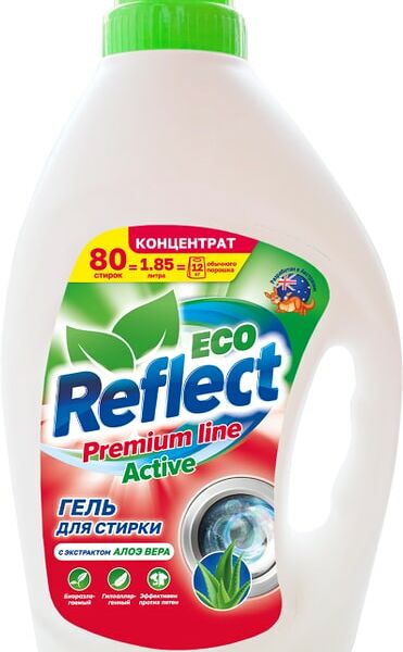 Средство для стирки Reflect ECO active Aloe vera 1.85л
