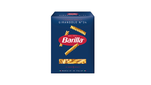 Макаронные изделия Barilla Girandole n.34, из твёрдых сортов пшеницы 450 г