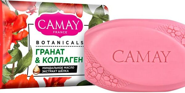 Мыло Camay Botanicals Цветы граната с натуральными экстрактами и маслами 85г