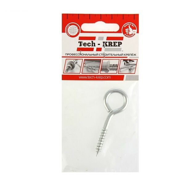 Шуруп-кольцо TECH-KREP, 6х40 мм, 1 шт