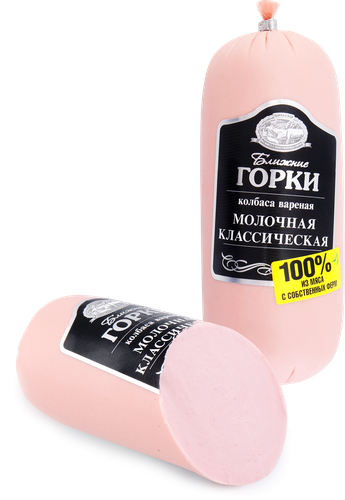 

Колбаса вареная БЛИЖНИЕ ГОРКИ Молочная Классическая, 400г