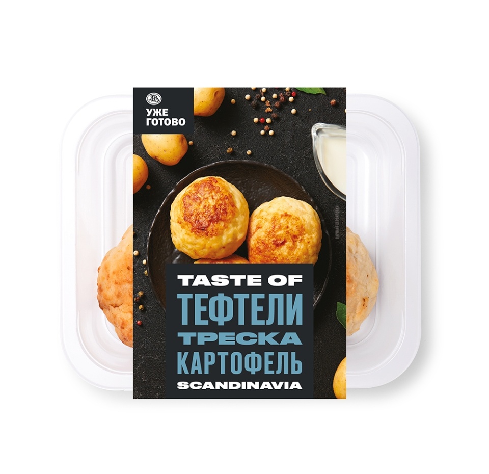 

Тефтели Уже Готово из трески и картофеля 330 г