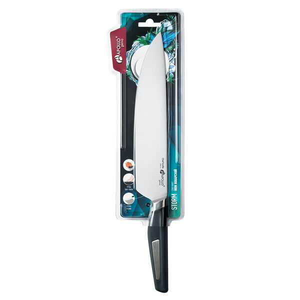 Нож поварской Apollo genio storm 20 см, Арт. SRM-01