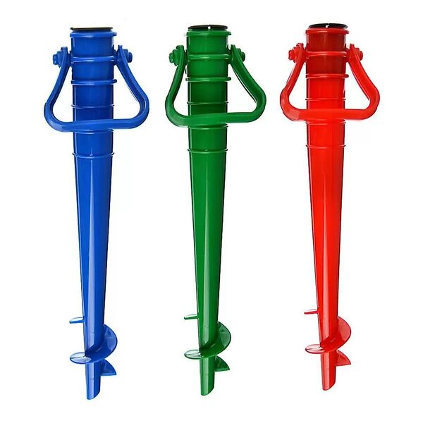 Бур Яркое лето для пляжного зонта 38x10x5см пластик, цвет в ассортименте 121-060