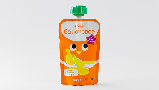 Пюре банановое, 90 г