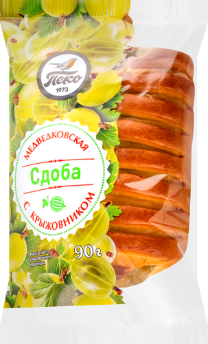 

Сдоба Медведковская Пеко с крыжовником 90 г