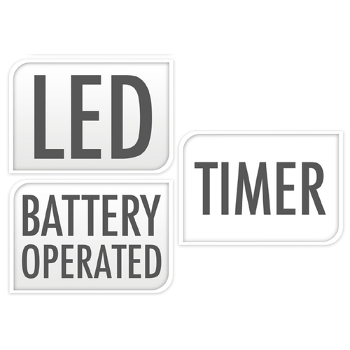 

Светильник KOOPMAN Шишка тонкая белая 10 led на джутовой веревке 7,5х17см