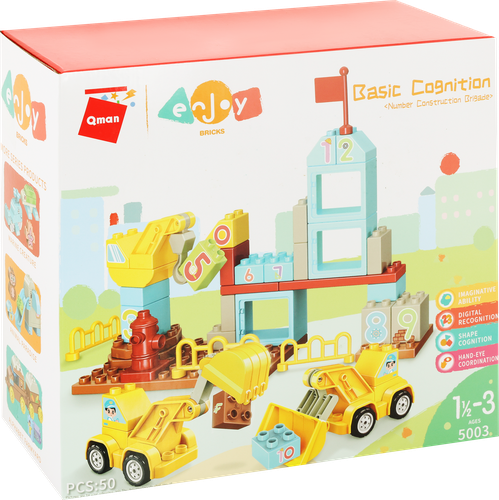 

Конструктор QMAN Стройка, 50 деталей