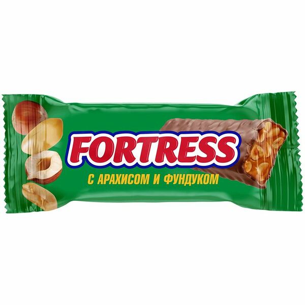 Конфеты НЕВСКИЙ КОНДИТЕР Fortress с карамелью, арахисом и фундуком 1кг