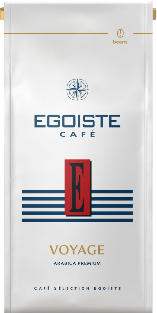 

Кофе Egoiste Voyage натуральный жареный в зернах, 250г