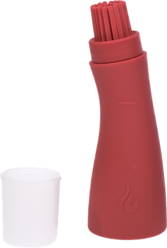 Кисть силиконовая Академия Кухни с дозатором масла арт. 7779179, 4x2.5x13 см, в ассортименте