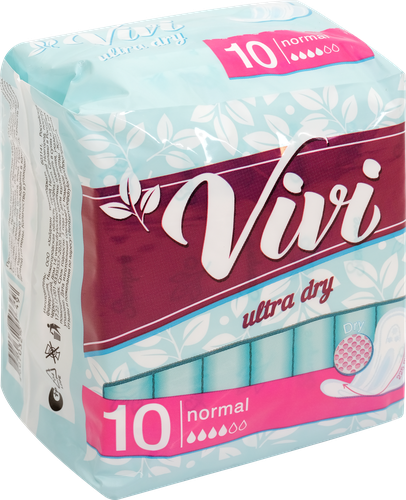 

Прокладки VIVI Ultra Normal Dry, 10 шт.