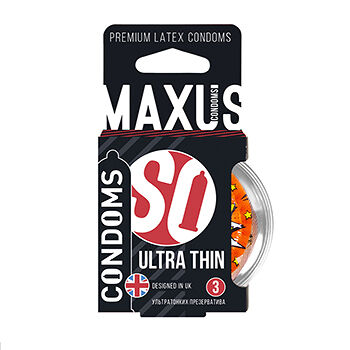 MAXUS Sensitive Презервативы ультратонкие 3 шт