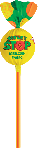 

Карамель леденцовая SWEET STOP с жевательной конфетой, в ассортименте