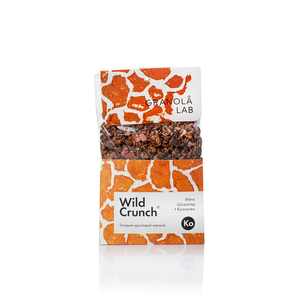 Гранола Wild Crunch Мята, шоколад + коллаген
