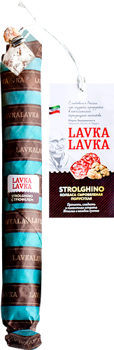 Колбаса сыровяленая LAVKALAVKA Strolghino с трюфелем полусухая, 110г