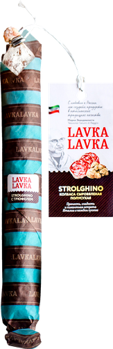 

Колбаса сыровяленая LAVKALAVKA Strolghino с трюфелем полусухая, 110г