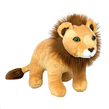 Мягкая игрушка All about Nature Лев 30см, серия Животный мир, Китай