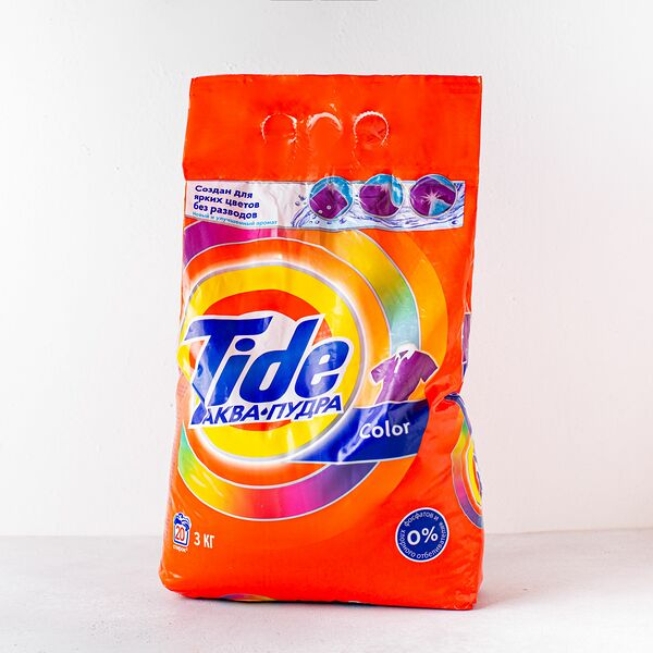 Стиральный порошок Tide Аквапудра Color , 3 кг