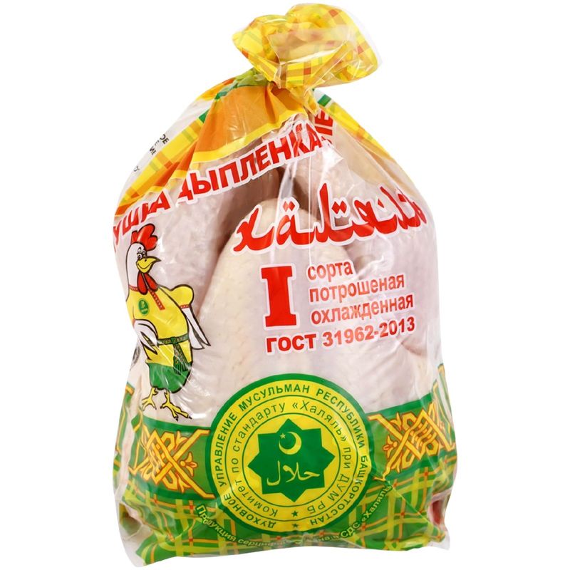 

Цыпленок-бройлер Ситно тушка 1 сорт халяль охлажденный вес