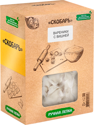 

Вареники Скобарь с вишней 700 г