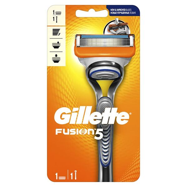 Станок для бритья GILLETTE Fusion, + 1 кассета