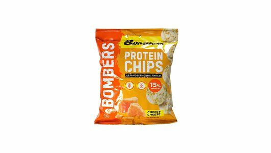 Протеиновые чипсы BombBar цельнозерновые нежный сыр 50 г