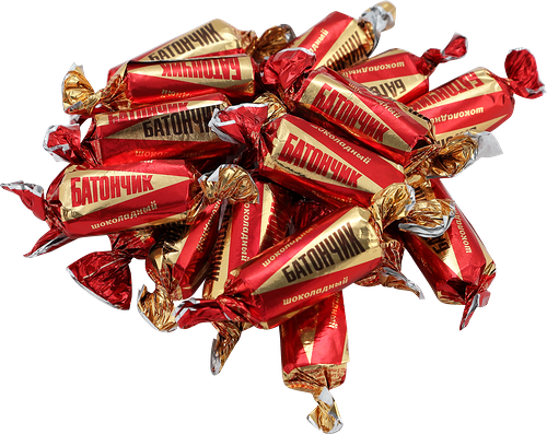 Конфеты PL 365 TempSubst Батончик шоколадный неглазированный вес до 250г