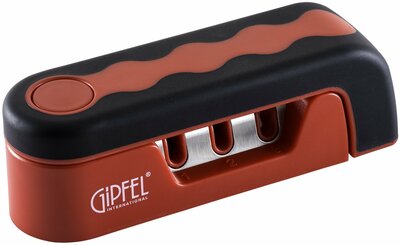 Механическая точилка для ножей GIPFEL 2920, карбид вольфрама/алмаз/керамика, красный, 1 шт.