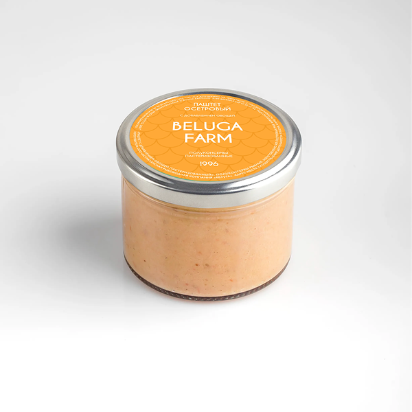 Паштет из осетровых с овощами