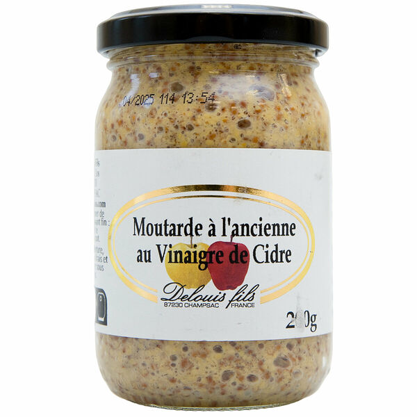 Горчица Delouis Шампсак ремесленная мягкая