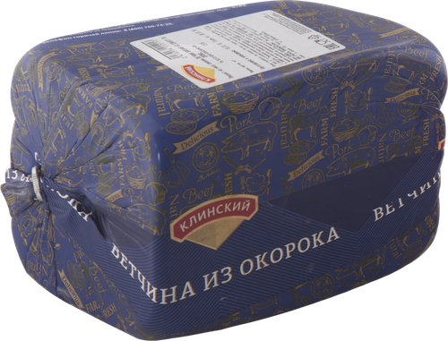 

Ветчина варёная Клинский из свиного окорока вес