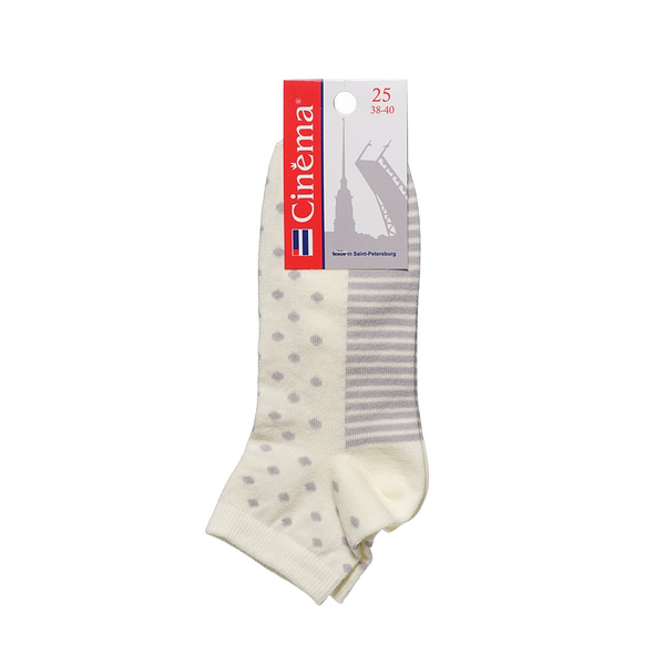 Женские носки Opium 4-1ЛС укороченные с рисунком 